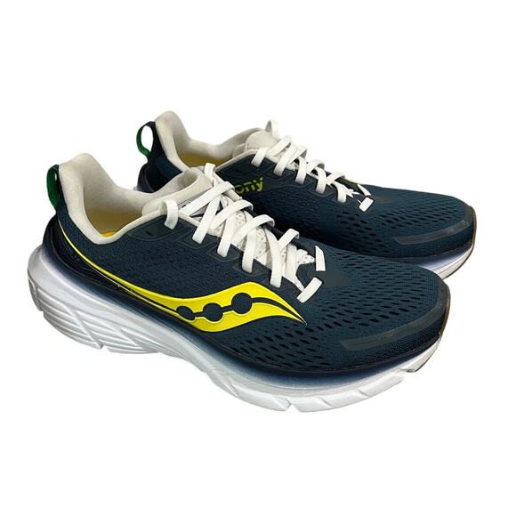 Saucony Men's Guide 17 WMNS Dusk / Canary Size 8.5 - Picture 1 of 8